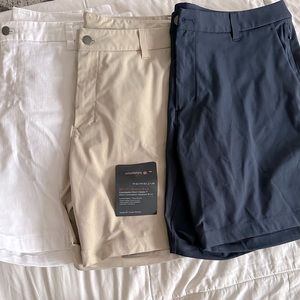 Lululemon commission shorts classic 7” sz 36 men’s oxford fabric.
